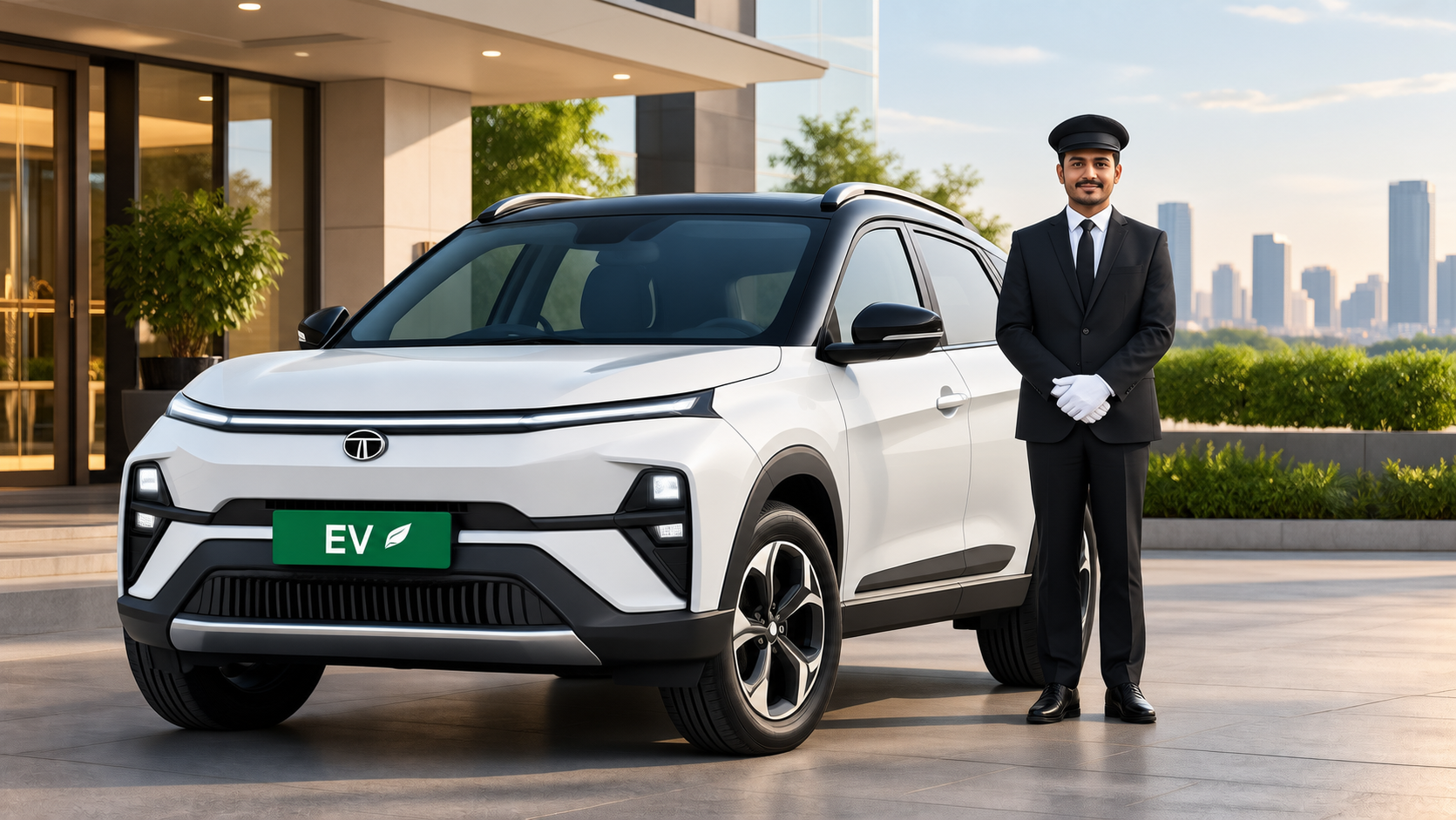 Chauffeur-driven electric fleet