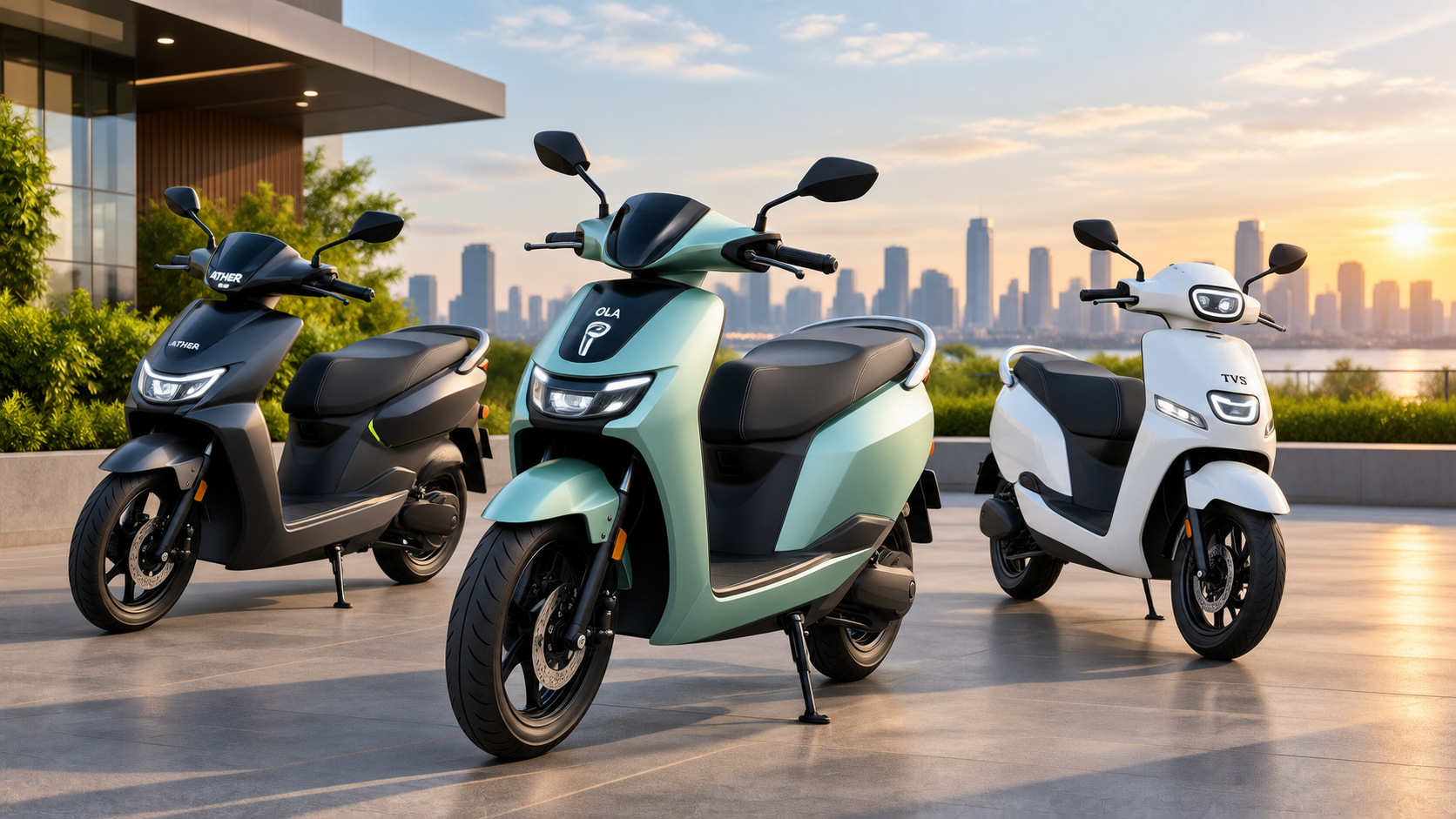 Electric two-wheeler rental