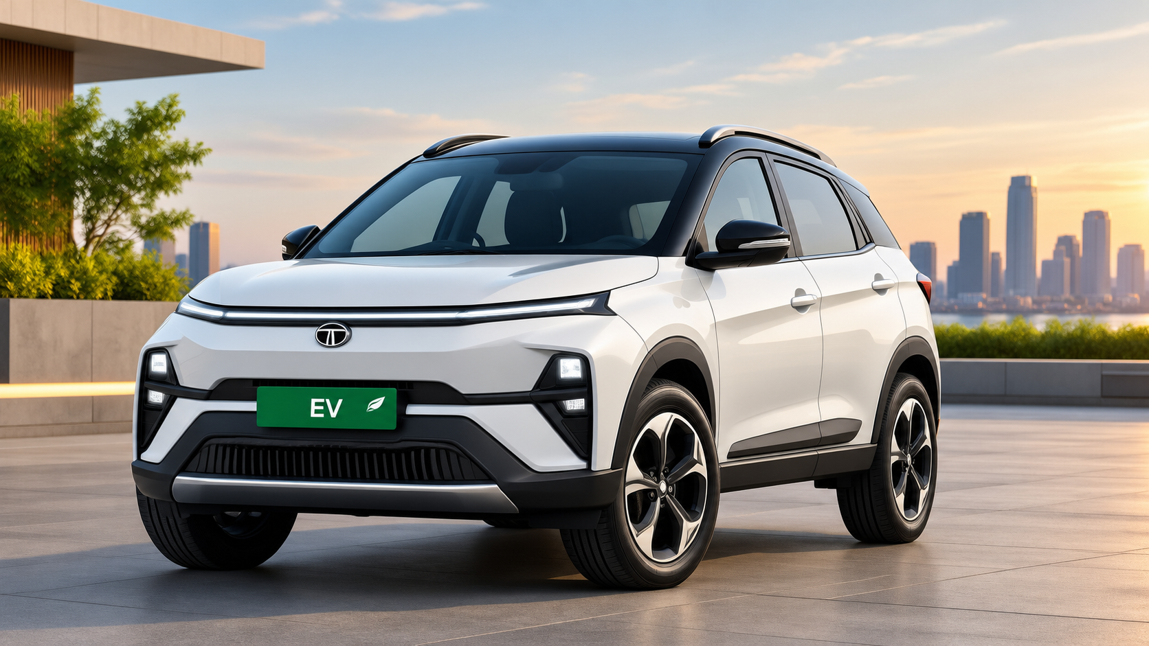 Self-drive electric car